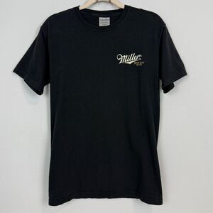 Miller High Life Black Comfort Colors T-shirt Moon Logo S